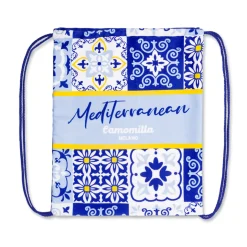 Sacca Mare blu e azzura Camomilla Milano Donna Fantasia Mediterranean