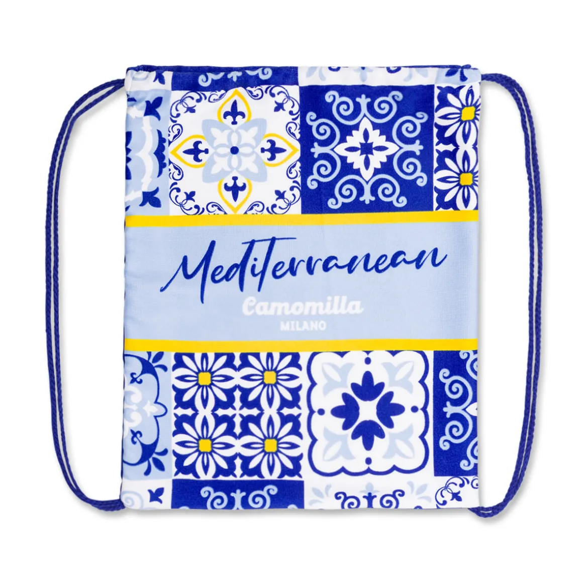 Sacca Mare blu e azzura Camomilla Milano Donna Fantasia Mediterranean