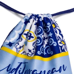 Sacca Mare blu e azzura Camomilla Milano Donna Fantasia Mediterranean
