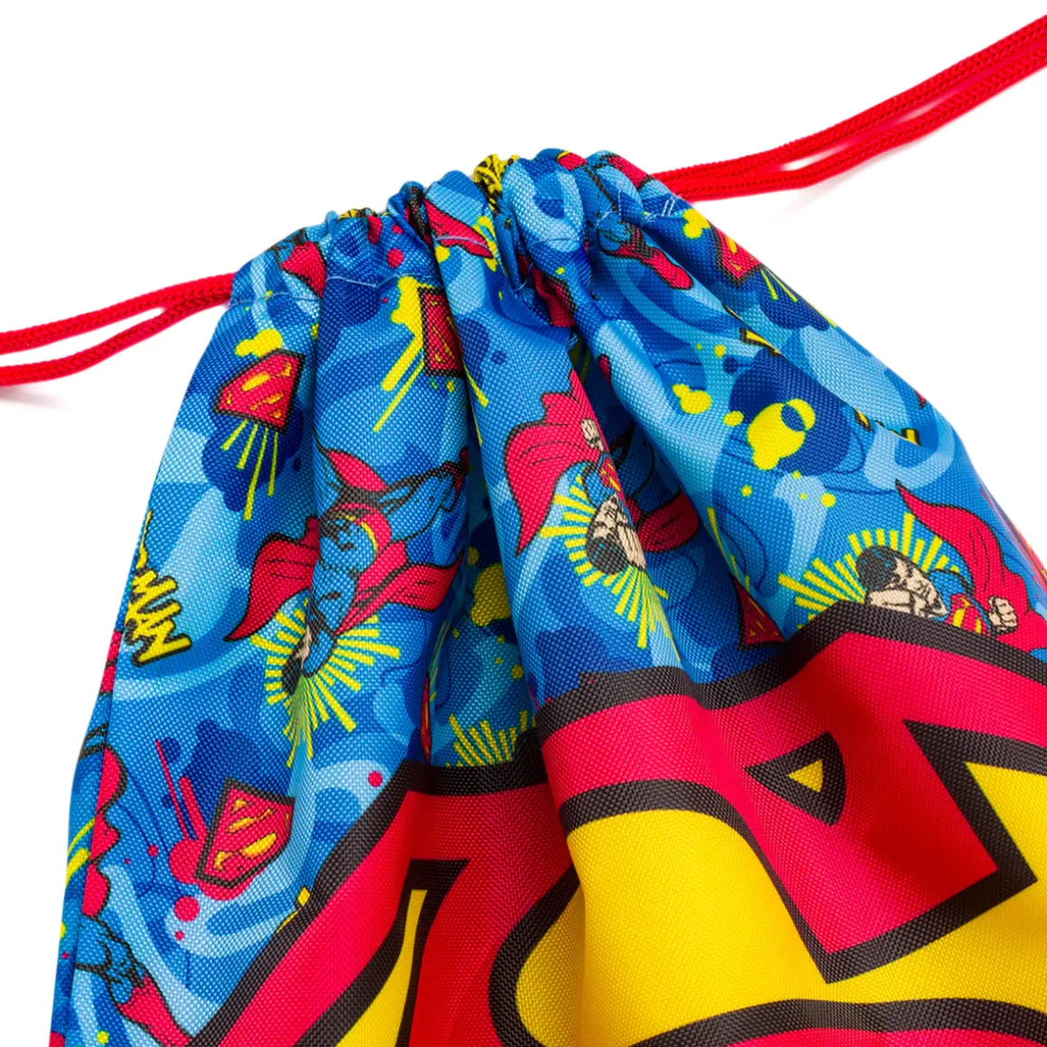 Sacca Superman Blu e rossa con logo supereroe DC Comics