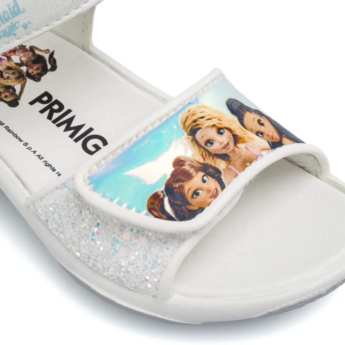 Sandali argento da Bambina con glitter Mermaid Magic Primigi