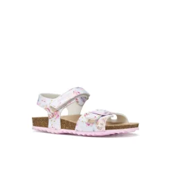 Sandali Azzurri da Bambina con stampa unicorni Geox