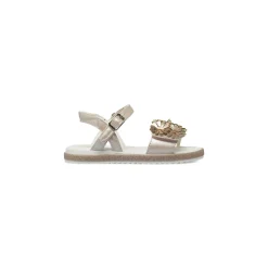 Sandali Bambina da cerimonia oro con glitter Le scarpe di Alice