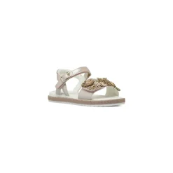 Sandali Bambina da cerimonia oro con glitter Le scarpe di Alice