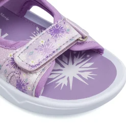 Sandali Bambina Lilla con Elsa e Anna e dettagli glitter Frozen