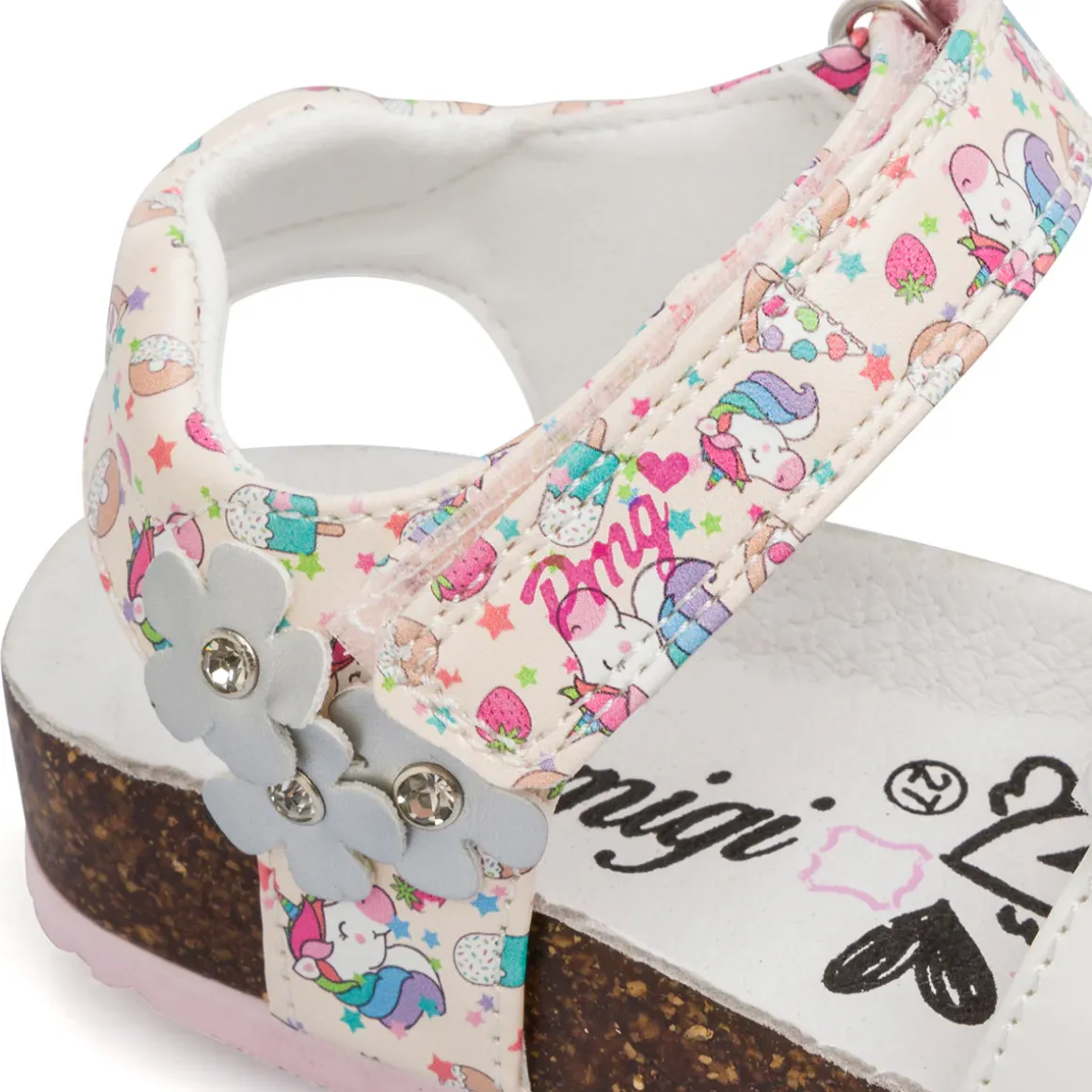 Sandali bambina multicolore con luci Primigi Bio Sand Light
