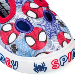 Sandali bambino Primi Passi Blu e rossi con stampa Spiderman