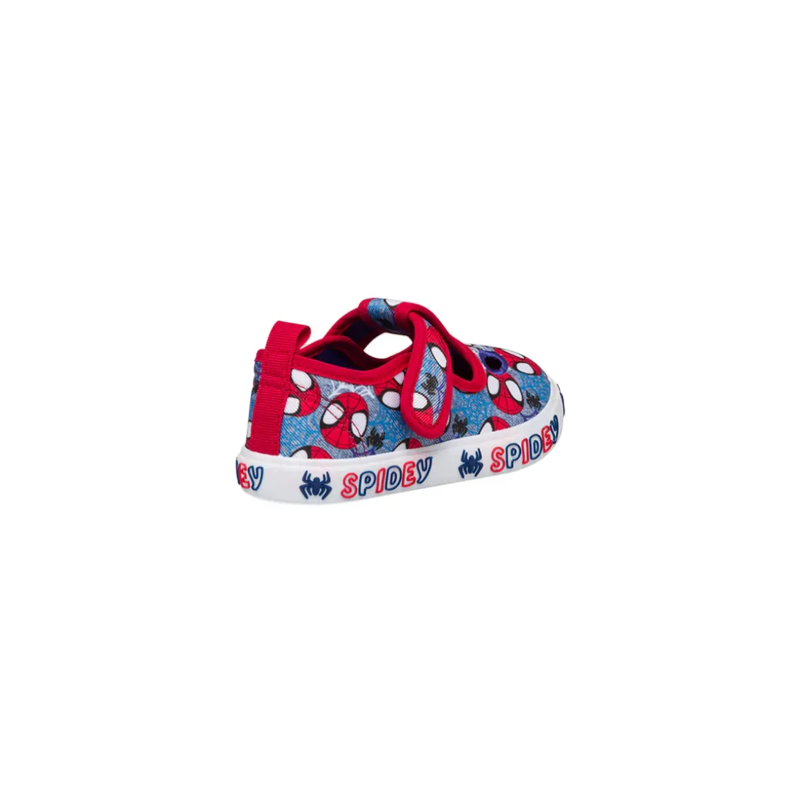 Sandali bambino Primi Passi Blu e rossi con stampa Spiderman