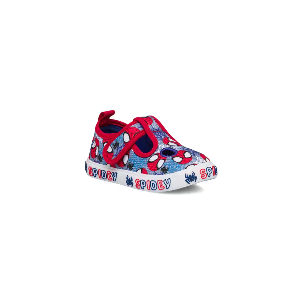 Sandali bambino Primi Passi Blu e rossi con stampa Spiderman