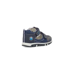 Sandali bambino primi passi blu navy con logo Lumberjack Billy