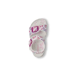 Sandali bianchi da Bambina con cuori e soletta in pelle Settenote