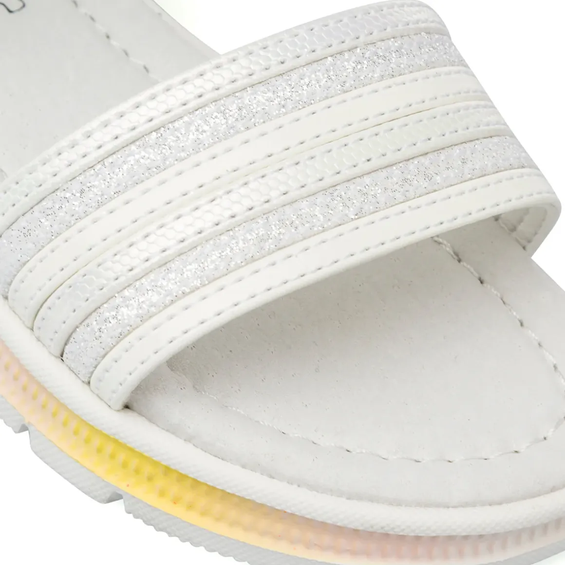 Sandali bianchi da Bambina con glitter Le scarpe di Alice