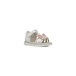 Sandali bianchi da Bambina Primi Passi con farfalla Le scarpe di Alice