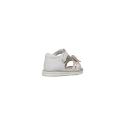 Sandali bianchi da Bambina Primi Passi con farfalla Le scarpe di Alice