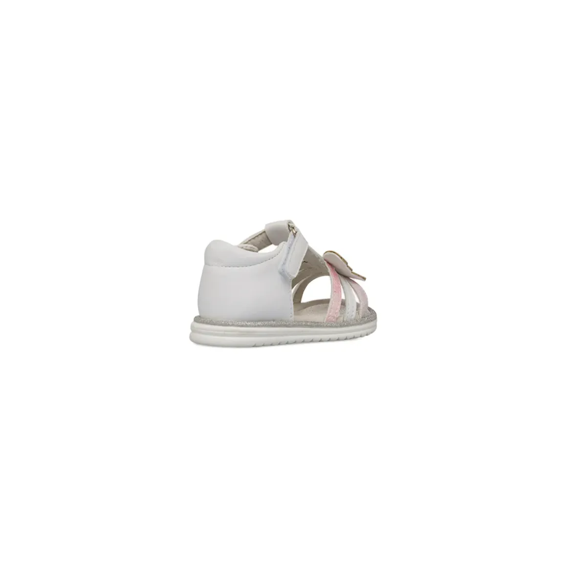 Sandali bianchi da Bambina Primi Passi con farfalla Le scarpe di Alice