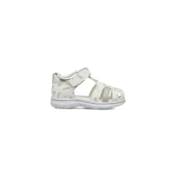 Sandali bianchi da Bambina primi passi con glitter Le scarpe di Alice