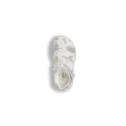 Sandali bianchi da Bambina primi passi con glitter Le scarpe di Alice