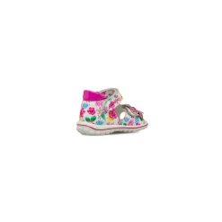 Sandali bianchi da Bambina Primi Passi con dettaglio fiore Primigi