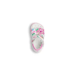 Sandali bianchi da Bambina Primi Passi con dettaglio fiore Primigi