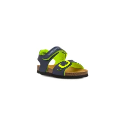 Sandali Blu con doppia Fibbia da Bambino Primi Passi Lumberjack
