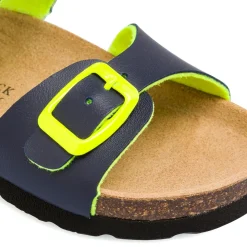 Sandali Blu con doppia Fibbia da Bambino Primi Passi Lumberjack