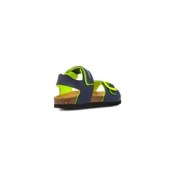 Sandali Blu con doppia Fibbia da Bambino Primi Passi Lumberjack
