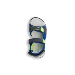 Sandali blu da Bambino Birilli&Monelli con chiusura a strappo