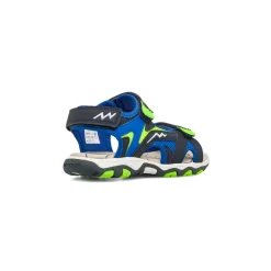 Sandali Blu da Bambino con dettagli fluo Lumberjack