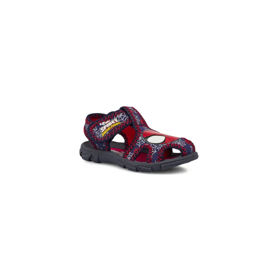 Sandali Blu da Bambino con punta chiusa e velcro Spiderman