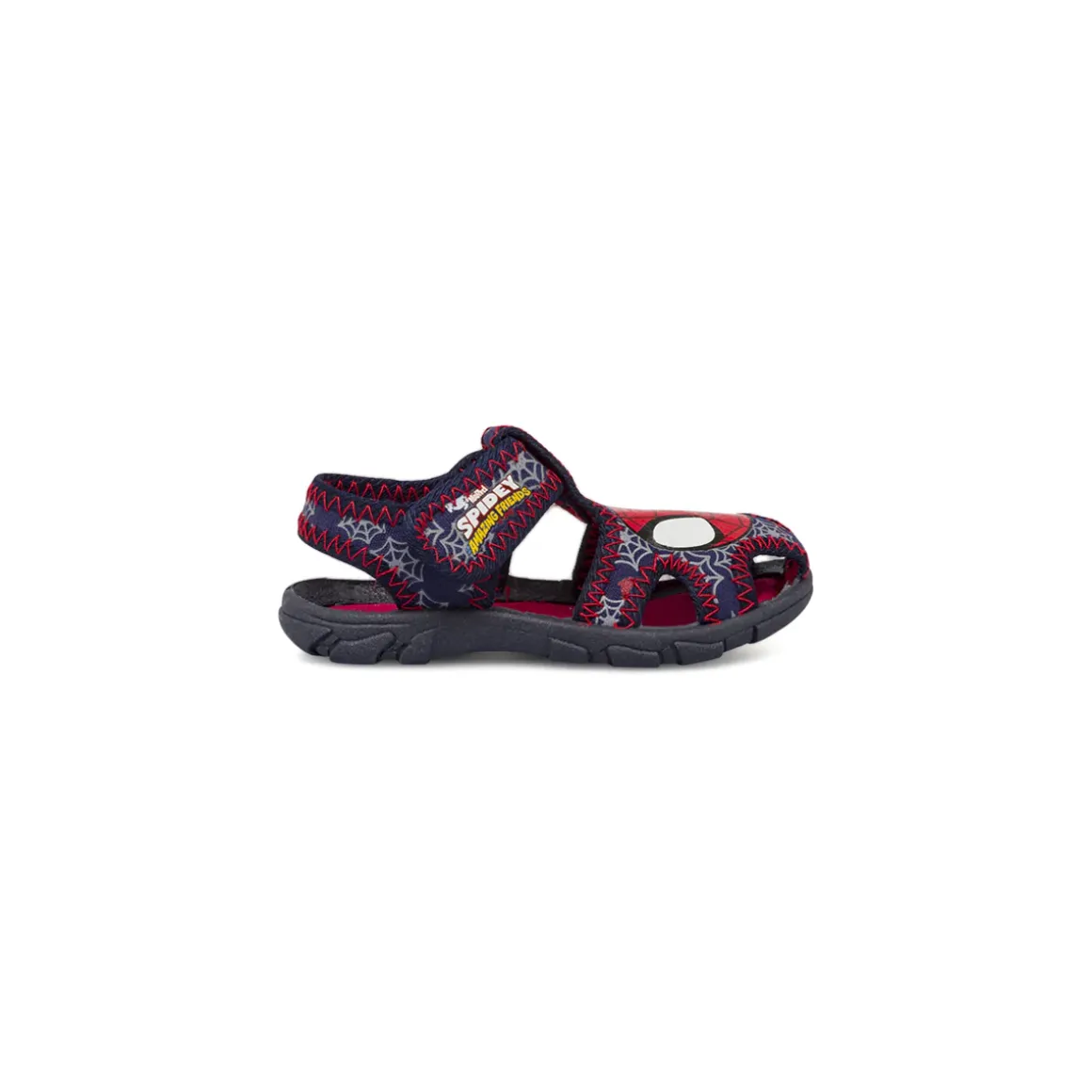 Sandali Blu da Bambino con punta chiusa e velcro Spiderman