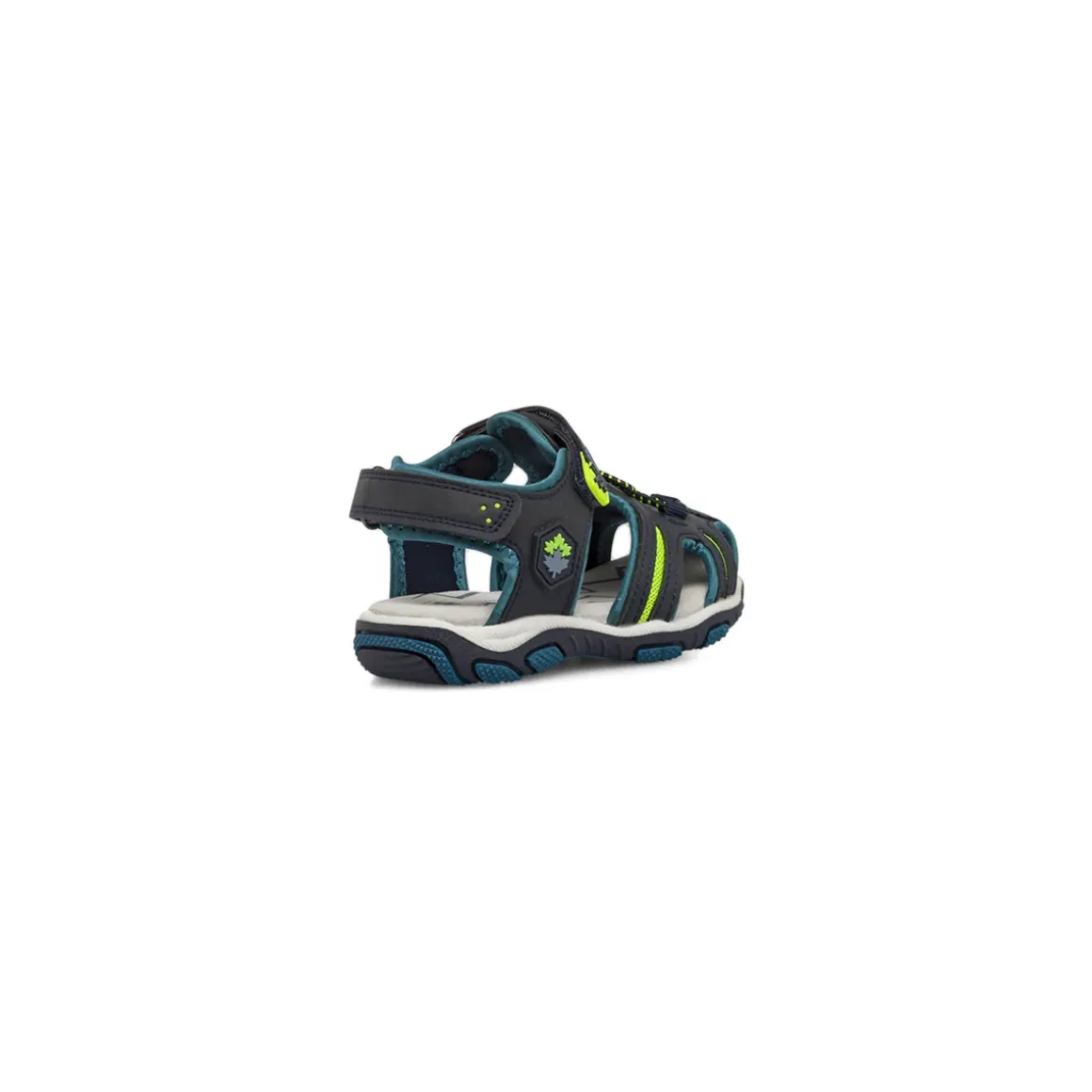 Sandali blu da Bambino con punta chiusa e dettagli fluo Lumberjack