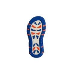 Sandali blu da Bambino con stampe colorate e strappo in velcro Space Boy