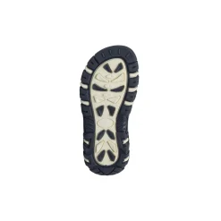 Sandali blu da Bambino con stampe giallo fluo e strappo Space Boy