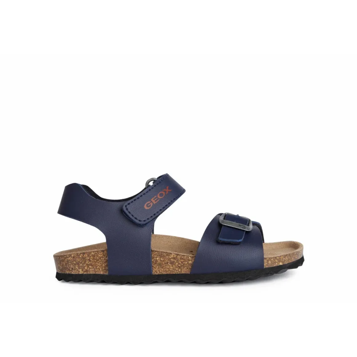 Sandali blu da Bambino con suola traspirante e strappo Geox