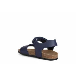 Sandali blu da Bambino con suola traspirante e strappo Geox