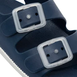 Sandali blu da Bambino in gomma con fibbie Chicco