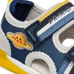 Sandali blu da Bambino Primi Passi con chiusura a strappo Primigi