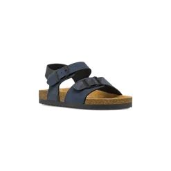 Sandali blu da Ragazzo con fantasia camouflage e fibbie Space Boy