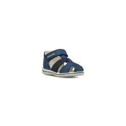 Sandali blu effetto Jeans Primi Passi Bambino con logo Primigi