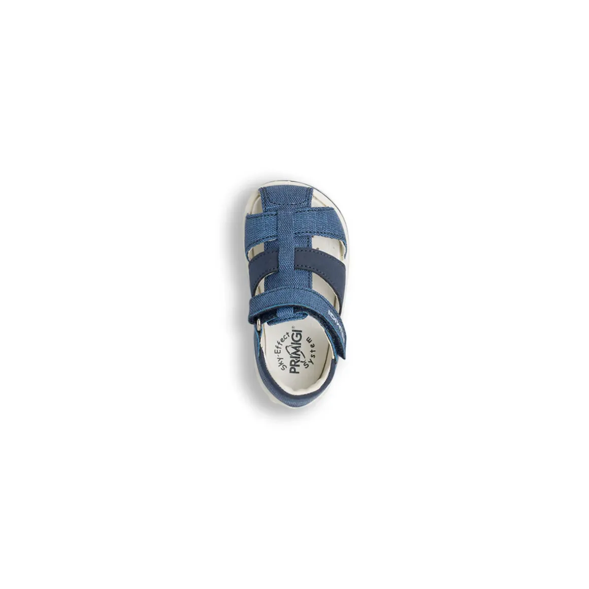 Sandali blu effetto Jeans Primi Passi Bambino con logo Primigi