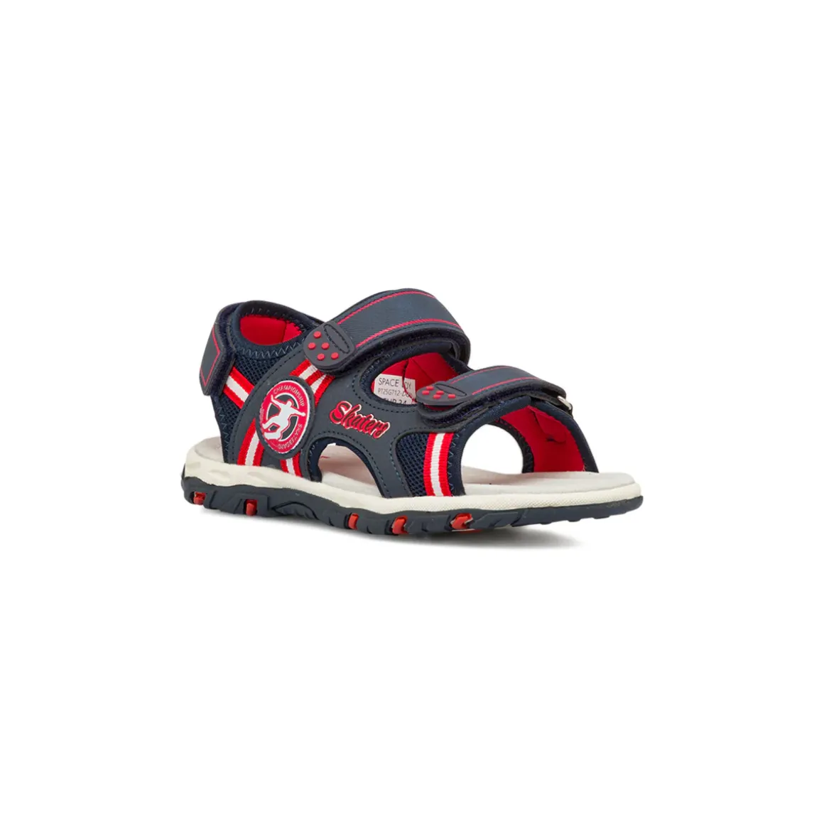 Sandali blu navy da Bambino e Ragazzo con dettagli rossi Space Boy