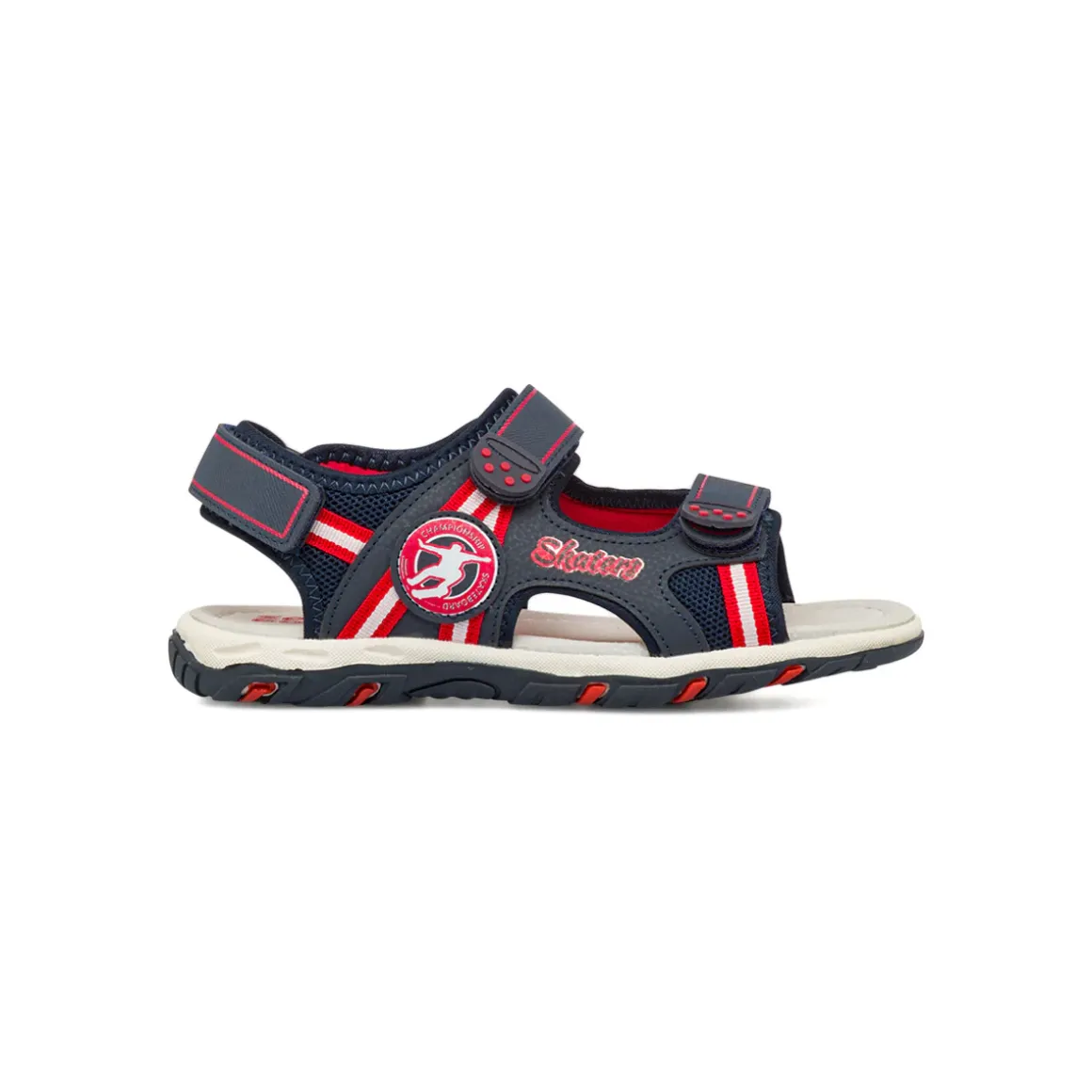 Sandali blu navy da Bambino e Ragazzo con dettagli rossi Space Boy