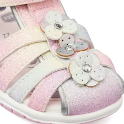 Sandali chiusi glitter arcobaleno da Bambina Primi Passi Chicco