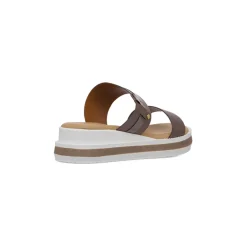 Sandali Comfort colore bronzo da Donna con doppia fascia P Soft