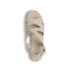 Sandali con zeppa beige da Donna con tacco 9 cm Swish Jeans