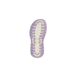 Sandali da Bambina bianchi e lilla glitter con soletta in pelle Frozen
