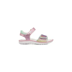 Sandali da Bambina con glitter arcobaleno e soletta in pelle Primigi