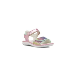 Sandali da Bambina con glitter arcobaleno e soletta in pelle Primigi