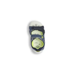 Sandali da Bambino Blu con dettagli giallo fluo Chicco