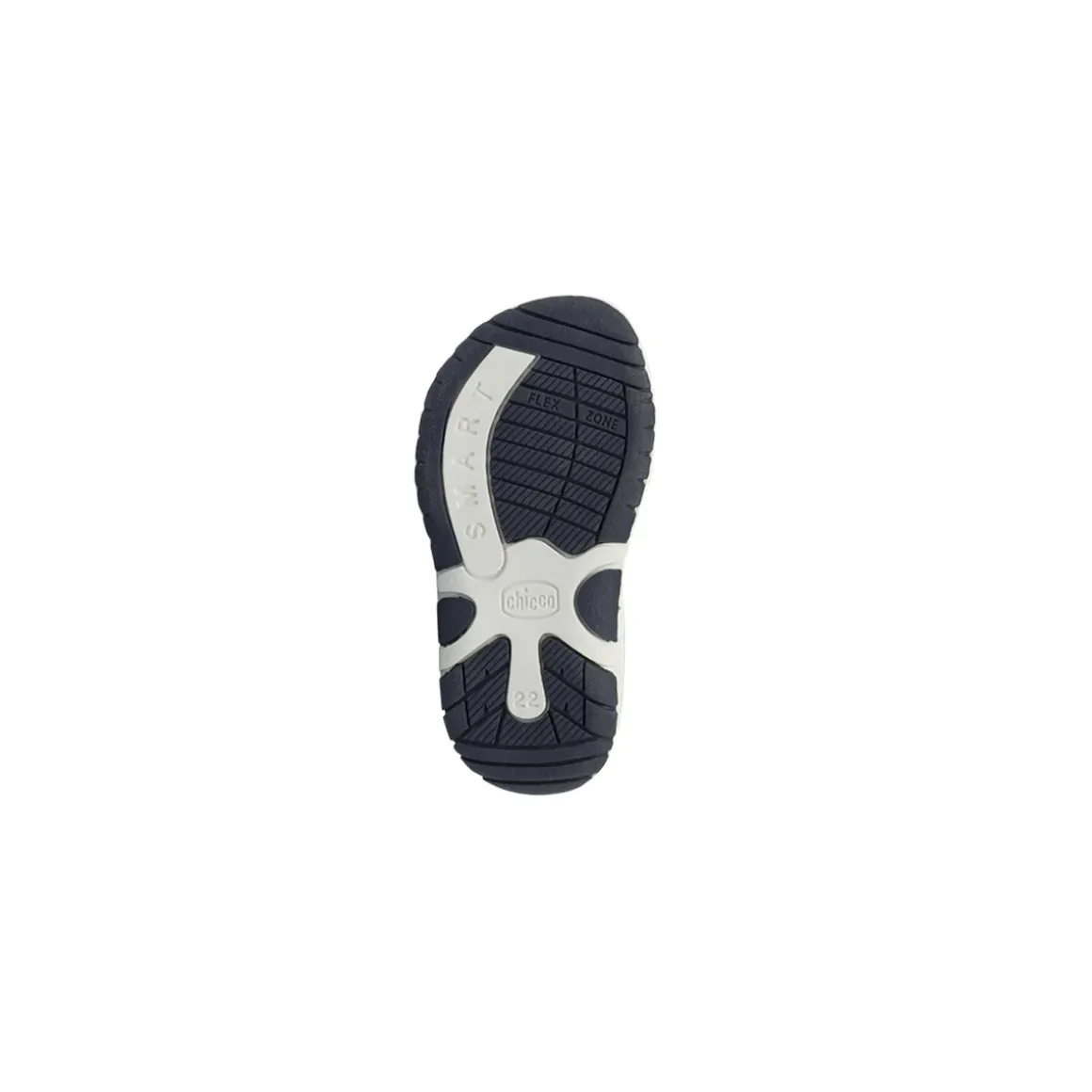 Sandali da Bambino Blu con dettagli giallo fluo Chicco